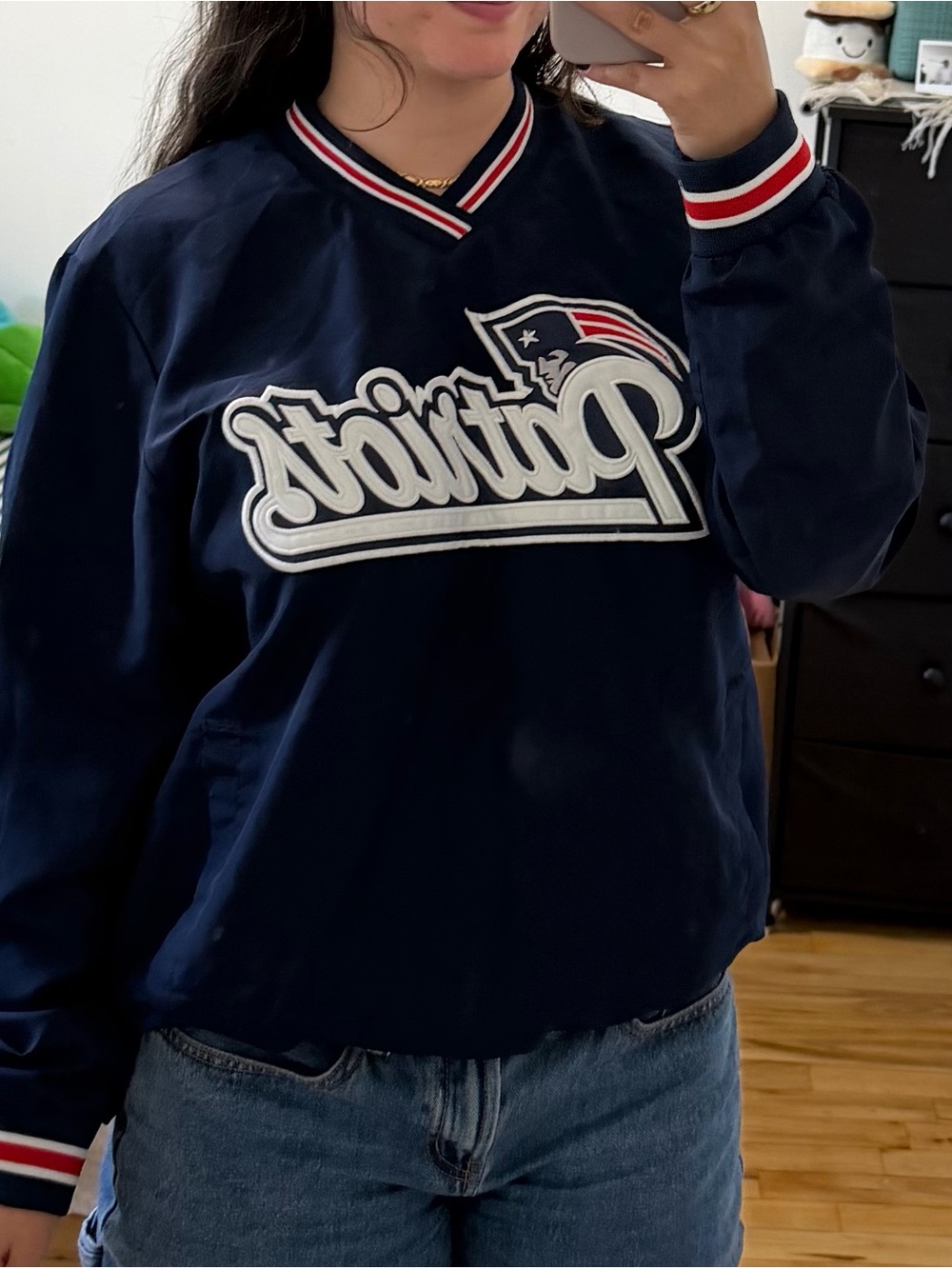 Vintage New England Patriots NFL Pullover – Size S